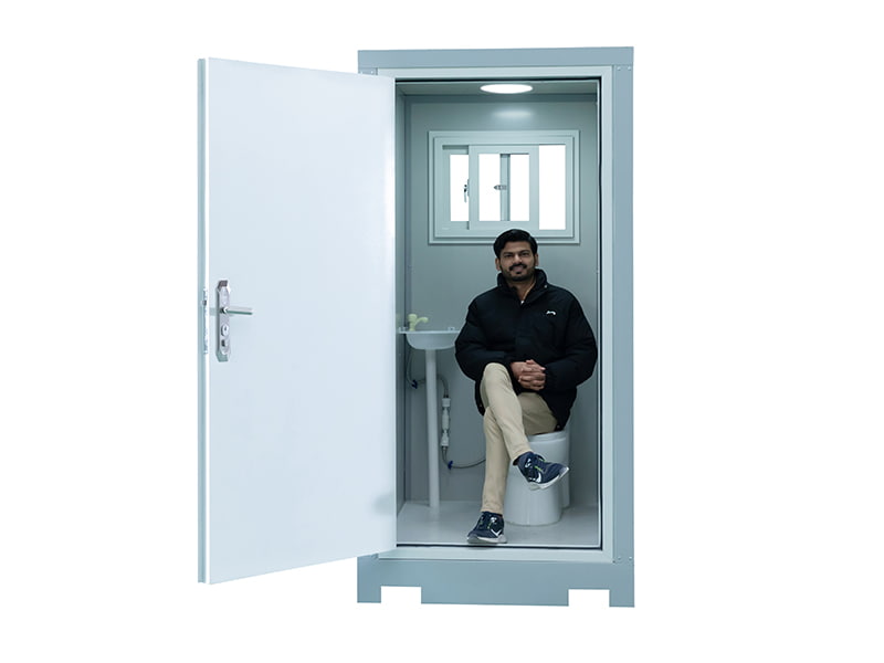 Una-persona Outdoor Portable Latrina