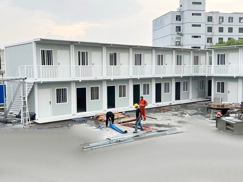 Myanmar Construction Site Temporary Dormitory Quick-Aassembled Container Room