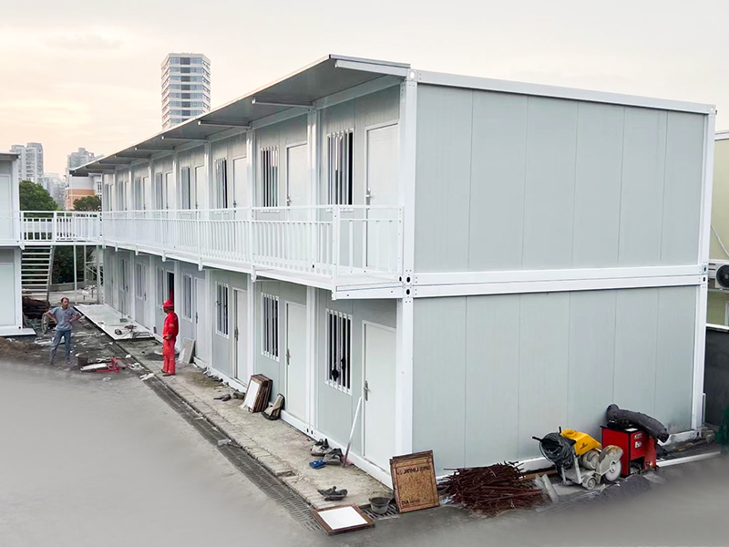 Myanmar Construction Site Temporary Dormitory Quick-Aassembled Container Room