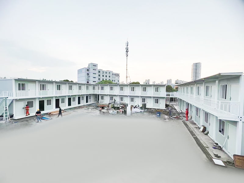 Myanmar Construction Site Temporary Dormitory Quick-Aassembled Container Room