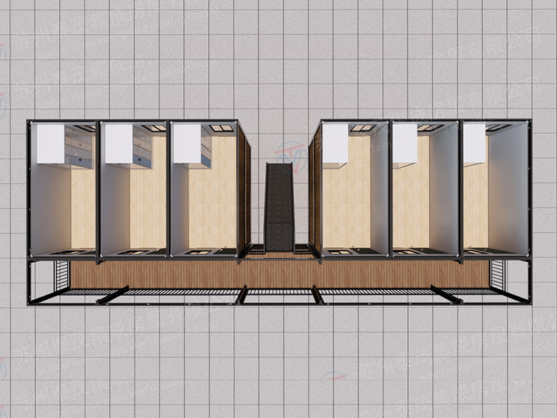 Philippinarum Hotel-Style Velox-Container Room